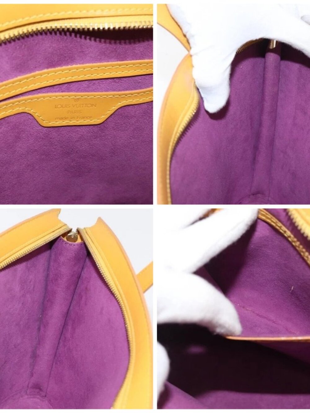 LOUIS VUITTON Epi Saint Jacques Shopping Shoulder Bag Yellow M52269 Auth 171683 - Picture 15 of 16